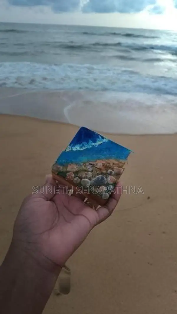 Handmade Ocean Shell Art