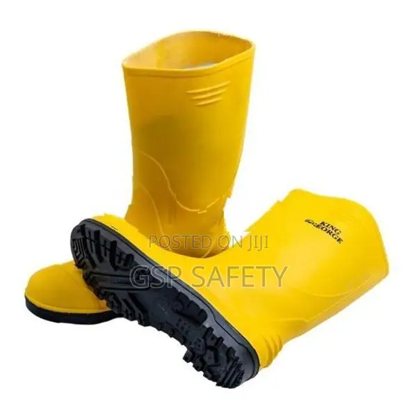 Safety Gum Boot Yellow - PVC