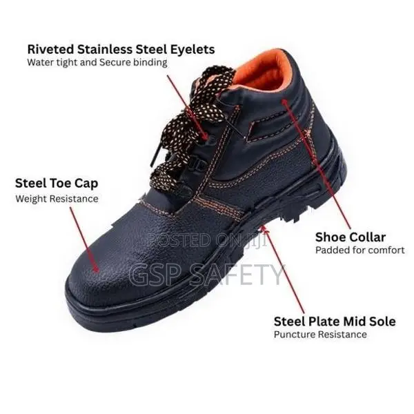 Safety Shoes With Steel Toe /Mid Plate - Rocklander