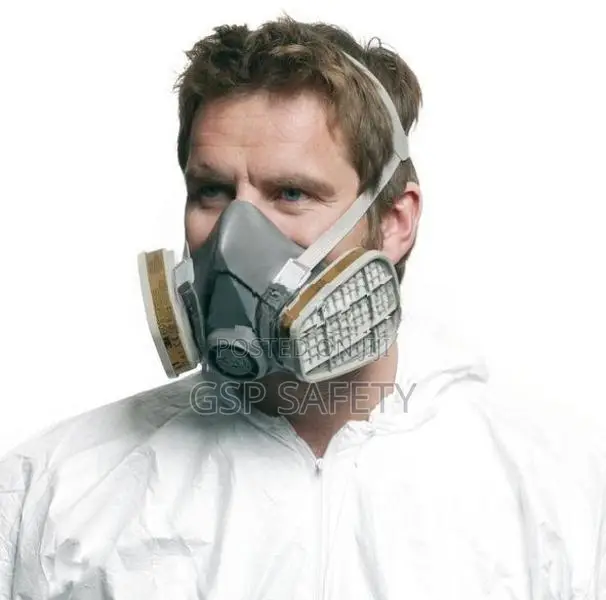 Safety Dust Gas Mask Double Filter - 3M 6200