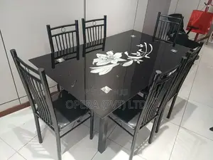 Glass Top Dining Set