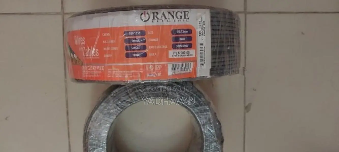 Orange Electric Wire