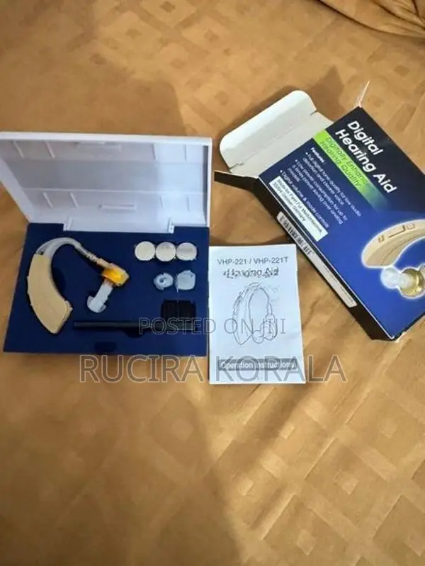 Digital Hearing Aid New VHP220 Ear Piece Volume