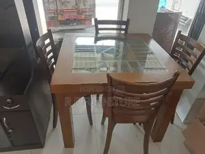Teak Dining Table with 4 Chair