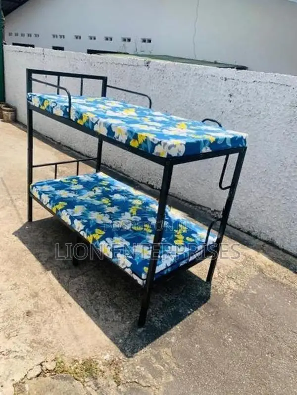 Steel Bunk Bed with 2 Mattress