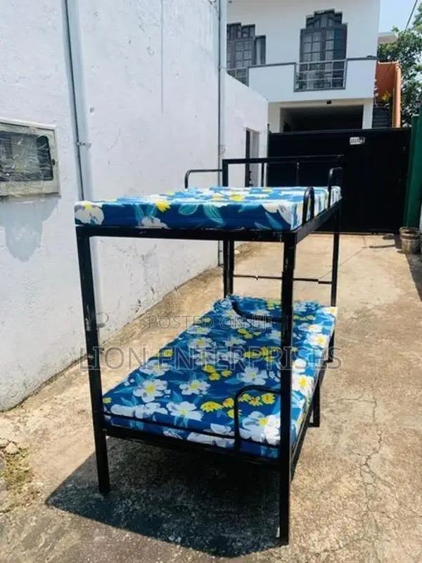 Steel Bunk Bed with 2 Mattress