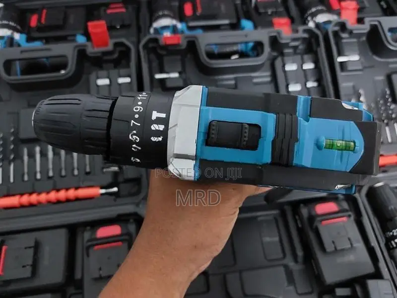 21V Cordless Drill Set with Tools