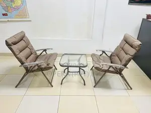 Portable Balcony Chair with Table Set