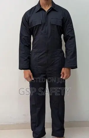 Safety Workers Overall Full Kit - Dark Blue