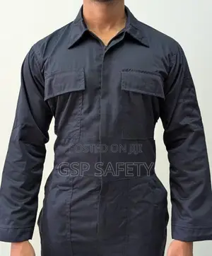 Safety Workers Overall Full Kit - Dark Blue
