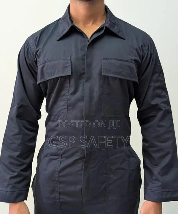 Safety Workers Overall Full Kit - Dark Blue