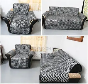 Sofa Cover 3+1+1 - High Quality Upholstery Velvet coated Fabric 2 side