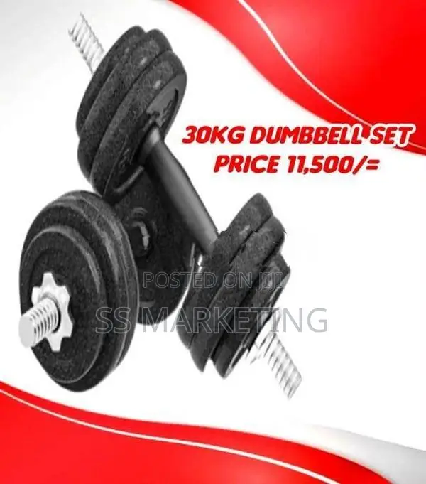 Brand New Dumbbell 10Kg Weight Plate 20/30/50Kg
