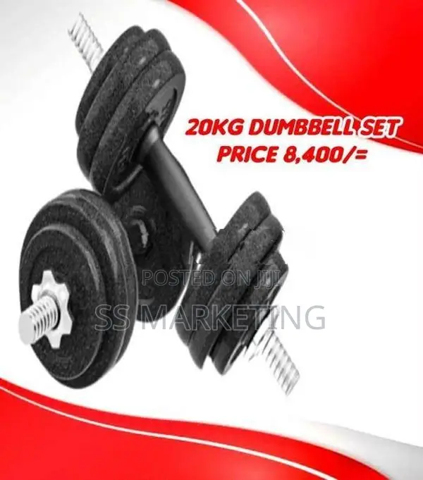 Brand New Dumbbell 10Kg Weight Plate 20/30/50Kg