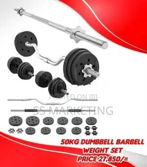 Brand New Dumbbell 10Kg Weight Plate 20/30/50Kg