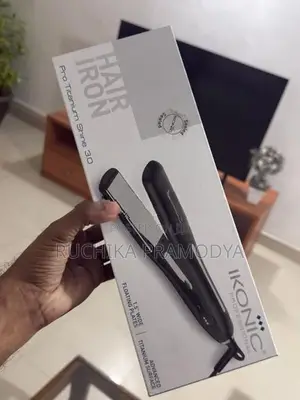 IKONIC Professional Pro Titanium Shine 3.0 Hair Straightener – Like Ne