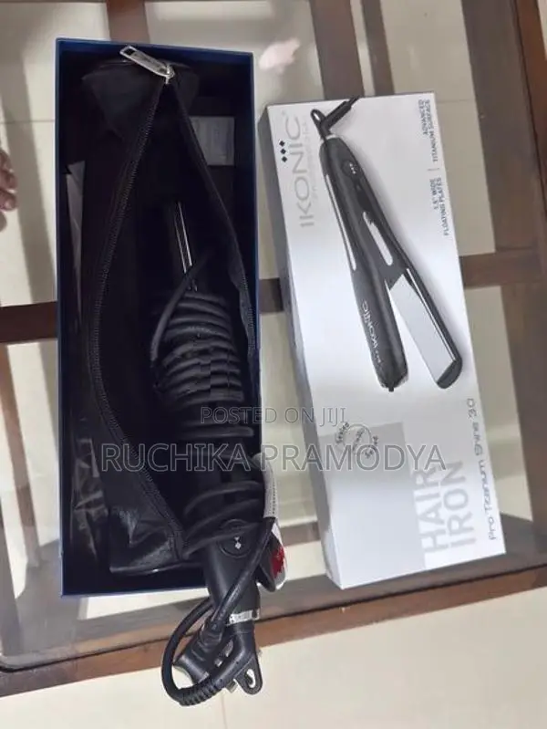 IKONIC Professional Pro Titanium Shine 3.0 Hair Straightener – Like Ne