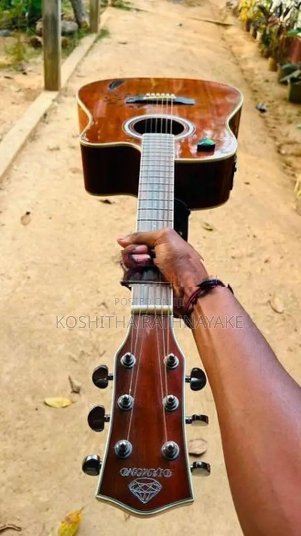 Diamond Semi Acoustic Guitar