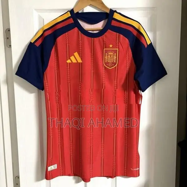 Spain 2026 Home Jersey Player Version