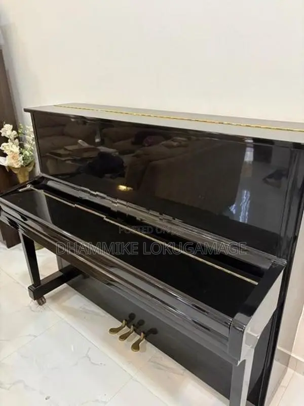 Piano with stool