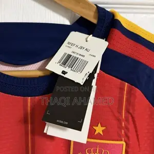 Spain 2026 Home Jersey Player Version