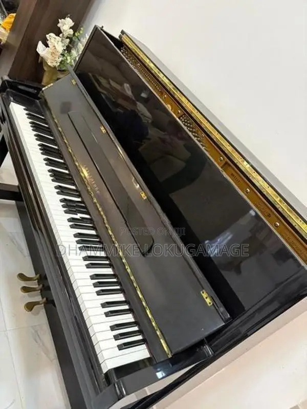 Piano with stool