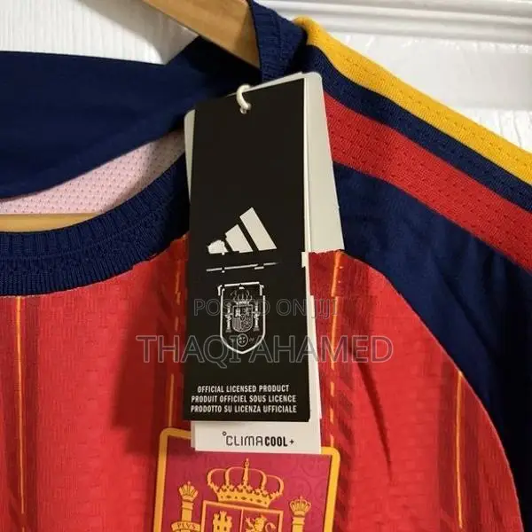 Spain 2026 Home Jersey Player Version