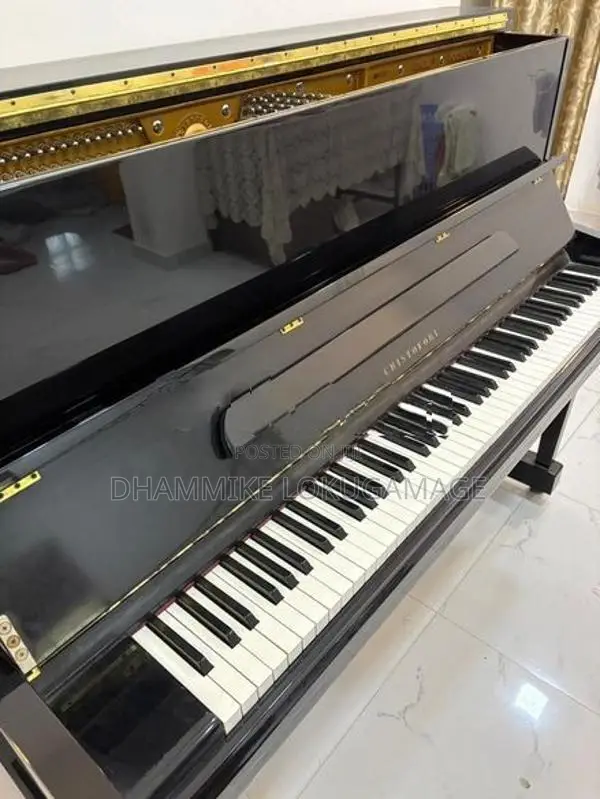 Piano with stool