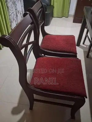 Used Dining Table with 6 Chairs