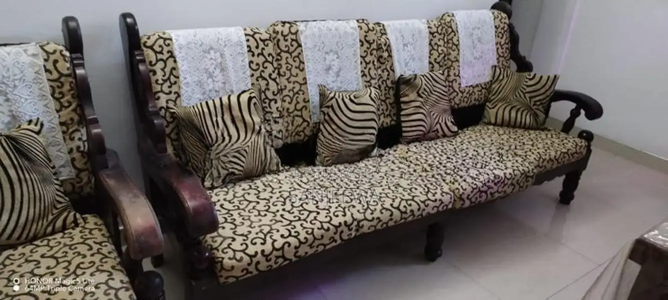 Wooden Sofa Set