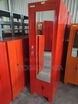 New 6x1.5 Size One Door Steel Cupboard with Mirror (W5)