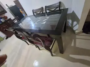 Used Dining Table with 6 Chairs