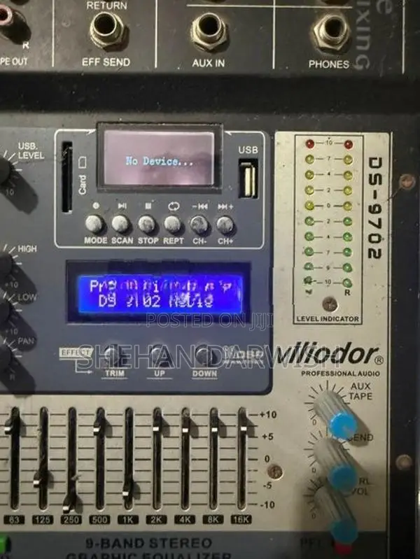 Dj Amplifier Mixer Vlliodor DS-9702