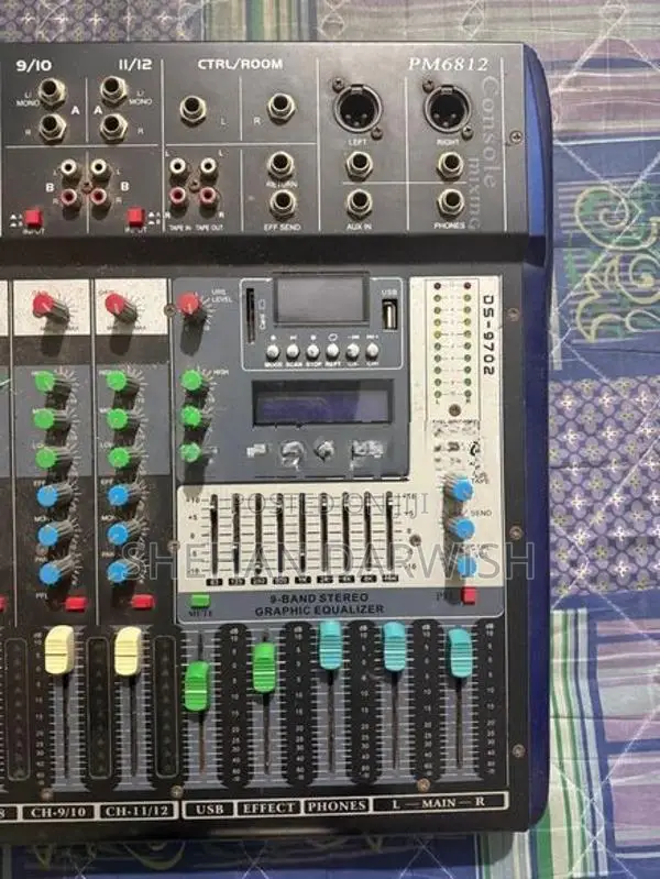 Dj Amplifier Mixer Vlliodor DS-9702