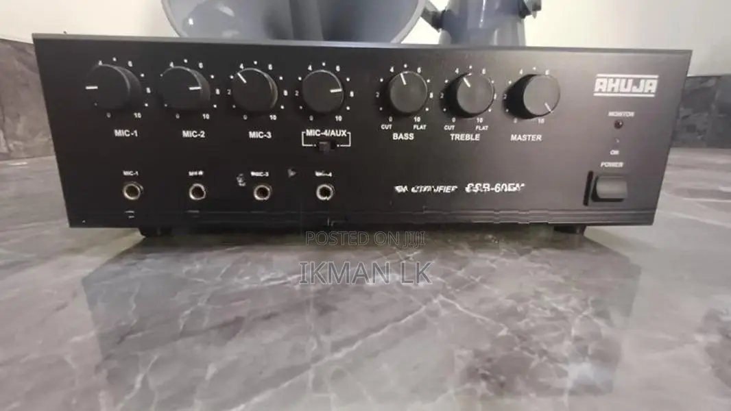 Ahuja SSB-45EM PA Mixer Amplifier with Speaker