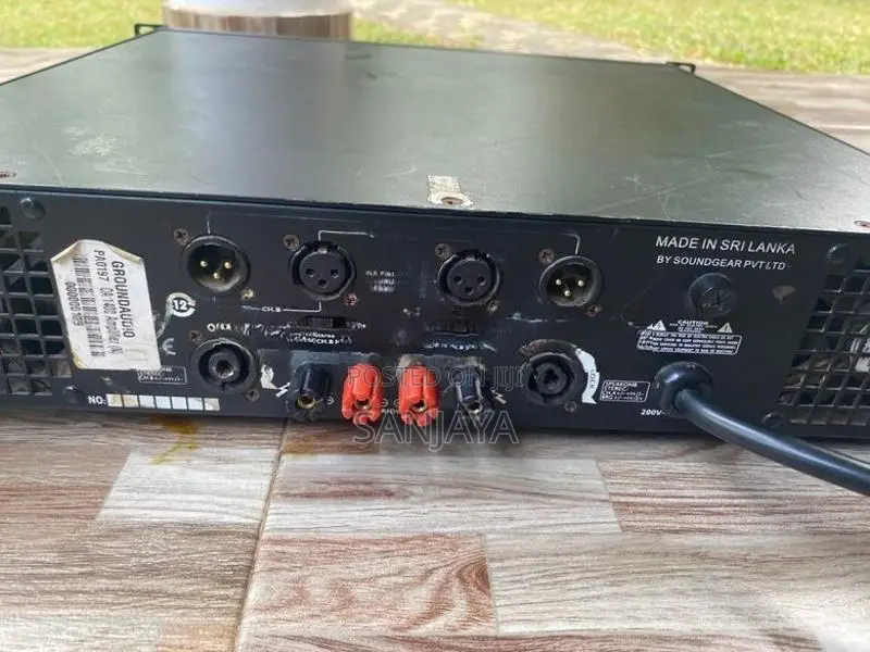 ground audio ca1400 2ohm