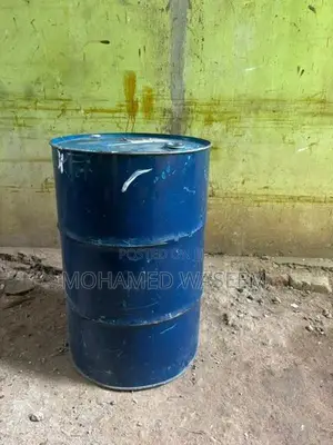 Used 200L Tinar Metal Barrel (Blue)