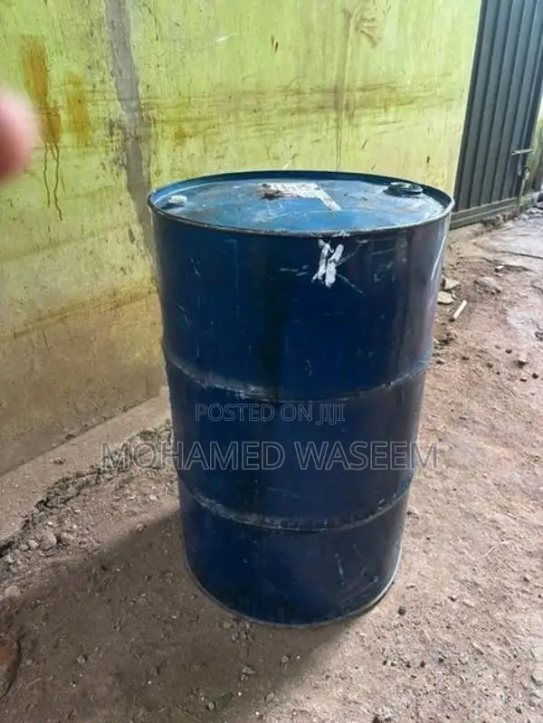 Used 200L Tinar Metal Barrel (Blue)