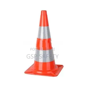 Safety Traffic Flexible Cone PVC - 50cm