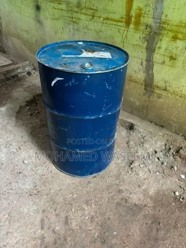 Used 200L Tinar Metal Barrel (Blue)