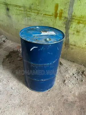 Used 200L Tinar Metal Barrel (Blue) –
