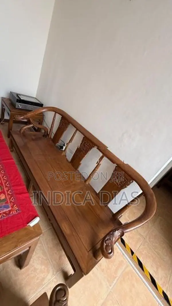 Malaysian Hardwood Living Room Sofa