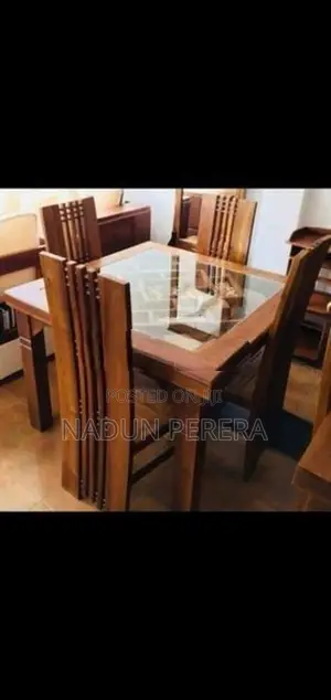 Teak Dining Table with chairs