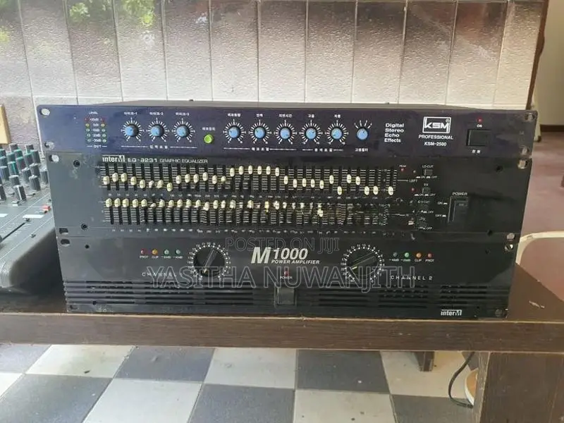 Sound System Equipments