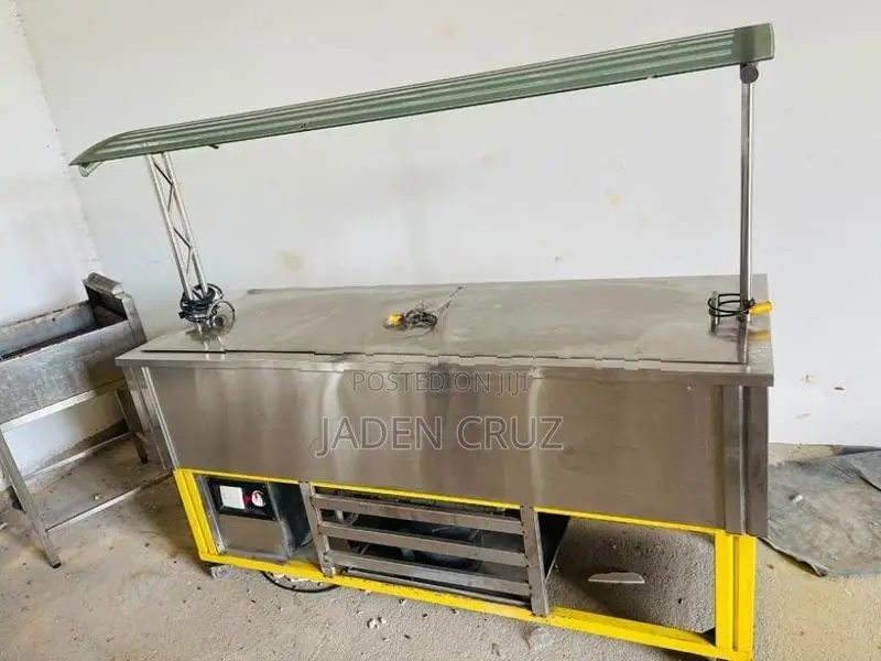 Commercial Salad Bar with Chiller