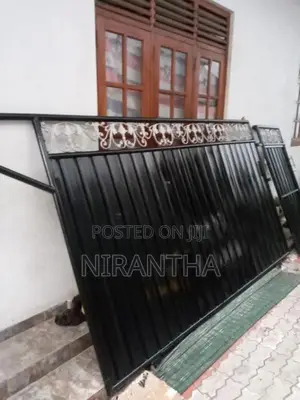 sliding gate 12 & 6 with small gate..