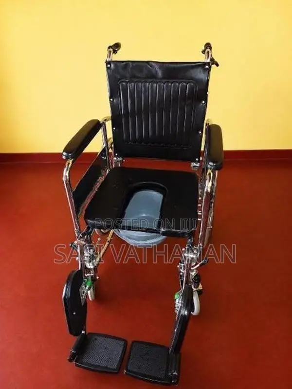Full Option Commode Wheelchair
