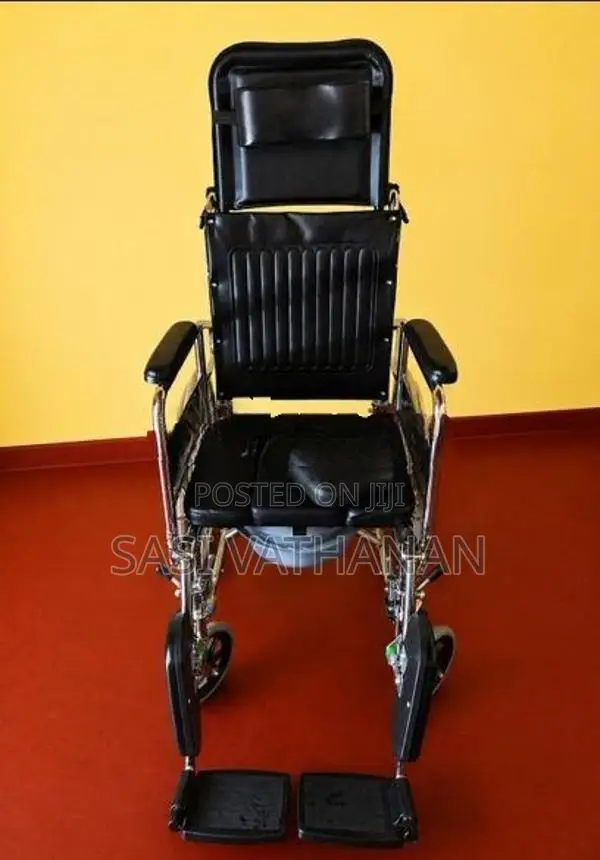 Full Option Commode Wheelchair