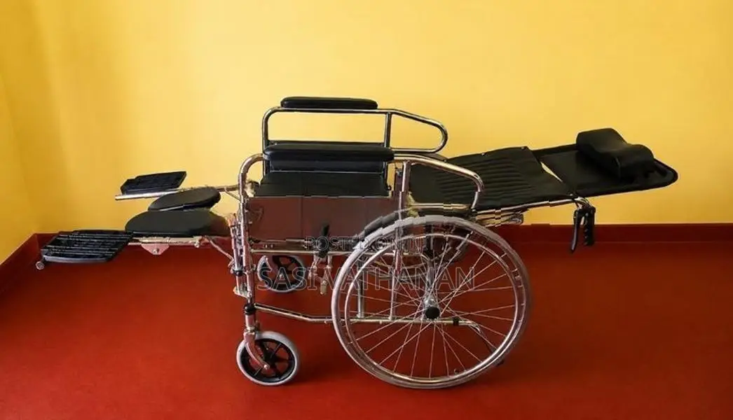 Full Option Commode Wheelchair