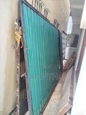 sliding gate 12 & 6 with small gate..